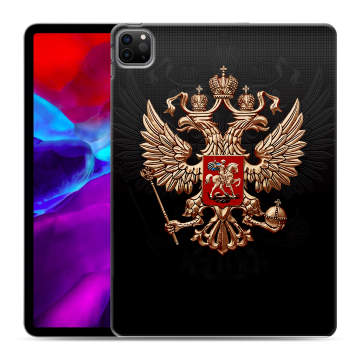 Силиконовый чехол на планшета Ipad Pro 11 (2020) с принтом Герб России Силиконовый чехол на планшета Ipad Pro 11 (2020) с принтом Герб России