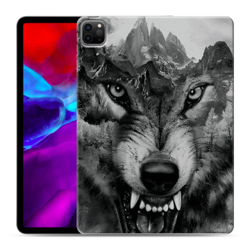 Силиконовый чехол на планшета Ipad Pro 11 (2020) с принтом Волк Силиконовый чехол на планшета Ipad Pro 11 (2020) с принтом Волк