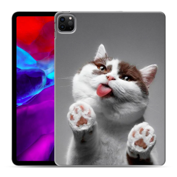 Силиконовый чехол на планшета Ipad Pro 11 (2020) с принтом Коты Силиконовый чехол на планшета Ipad Pro 11 (2020) с принтом Коты