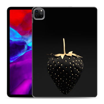 Силиконовый чехол на планшета Ipad Pro 11 (2020) с принтом Черная клубника Силиконовый чехол на планшета Ipad Pro 11 (2020) с принтом Черная клубника