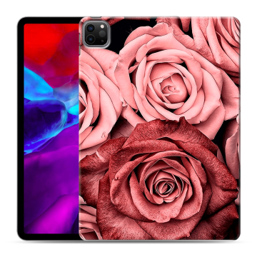 Силиконовый чехол на планшета Ipad Pro 11 (2020) с принтом Цветы розы Силиконовый чехол на планшета Ipad Pro 11 (2020) с принтом Цветы розы