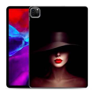 Силиконовый чехол на Ipad Pro 11 (2020) с принтом Девушка в шляпе