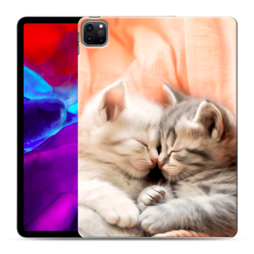 Силиконовый чехол на Ipad Pro 11 (2020) с принтом Котята
