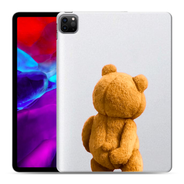 Силиконовый чехол на Ipad Pro 11 (2020) с принтом Медведь Силиконовый чехол на Ipad Pro 11 (2020) с принтом Медведь