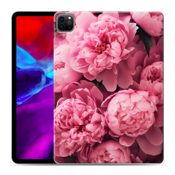 Силиконовый чехол на Ipad Pro 11 (2020) с принтом цветы пионы