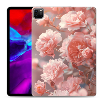 Силиконовый чехол на Ipad Pro 11 (2020) с принтом Розовые розы