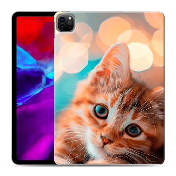 Силиконовый чехол на Ipad Pro 11 (2020) с принтом котик