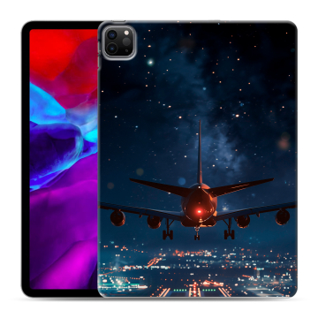 Силиконовый чехол на Ipad Pro 11 (2020) с принтом самолет