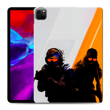 Силиконовый чехол на Ipad Pro 11 (2020) с принтом Контер страйк Counter strike