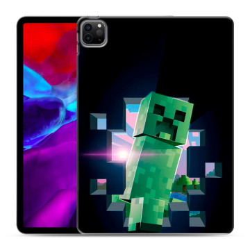 Силиконовый чехол на Ipad Pro 11 (2020) с принтом Майнкрафт Minecraft