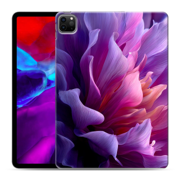 Силиконовый чехол на Ipad Pro 11 (2020) с принтом женский цветы