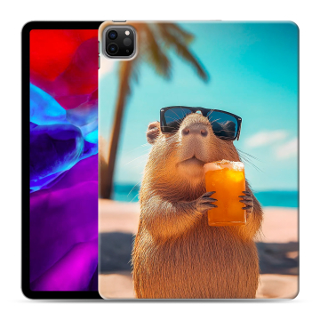 Силиконовый чехол на Ipad Pro 11 (2020) с принтом Капибара