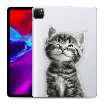 Силиконовый чехол на Ipad Pro 11 (2020) с принтом Котенок