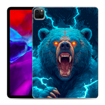 Силиконовый чехол на Ipad Pro 11 (2020) с принтом Медведь