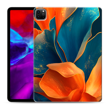 Силиконовый чехол на Ipad Pro 11 (2020) с принтом Цветы