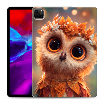 Силиконовый чехол на Ipad Pro 11 (2020) с принтом Милая сова