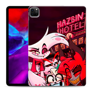 Силиконовый чехол на Ipad Pro 11 (2020) с принтом Hazbin Hotel Отель Хазбин