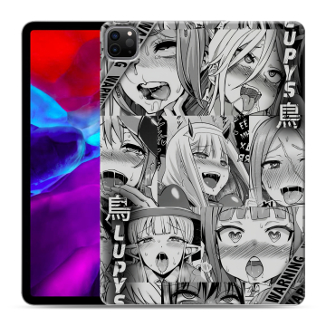 Силиконовый чехол на Ipad Pro 11 (2020) с принтом Ahegao Ахегао Аниме