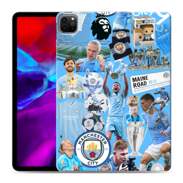 Силиконовый чехол на Ipad Pro 11 (2020) с принтом Man City Манчестер Сити
