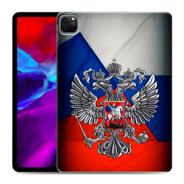 Силиконовый чехол на Ipad Pro 11 (2020) с принтом Флаг России
