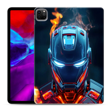 Силиконовый чехол на Ipad Pro 11 (2020) с принтом IronMan Железный человек