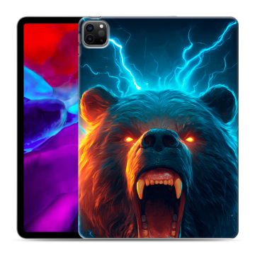 Силиконовый чехол на Ipad Pro 11 (2020) с принтом Медведь