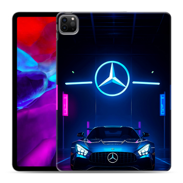 Силиконовый чехол на Ipad Pro 11 (2020) с принтом Mercedes Мерседес Силиконовый чехол на Ipad Pro 11 (2020) с принтом Mercedes Мерседес