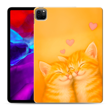 Силиконовый чехол на Ipad Pro 11 (2020) с принтом Милые котята