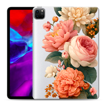 Силиконовый чехол на Ipad Pro 11 (2020) с принтом цветы