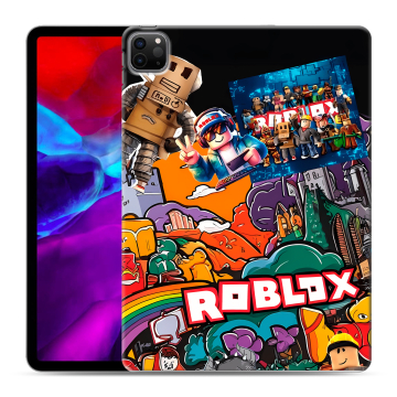 Силиконовый чехол на Ipad Pro 11 (2020) с принтом Roblox Роблокс