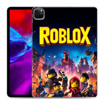 Силиконовый чехол на Ipad Pro 11 (2020) с принтом Roblox Роблокс