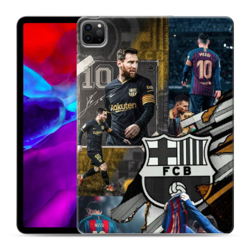 Силиконовый чехол на Ipad Pro 11 (2020) с принтом Messi Barcelona