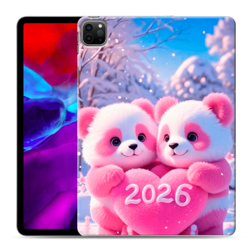 Силиконовый чехол на Ipad Pro 11 (2020) с принтом Новый год