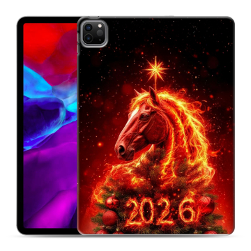 Силиконовый чехол на Ipad Pro 11 (2020) с принтом Новый год