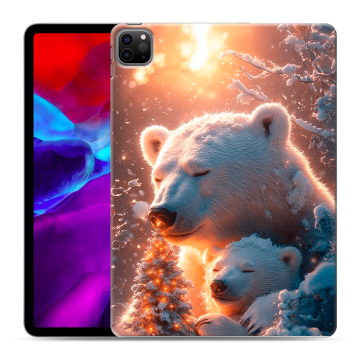 Силиконовый чехол на Ipad Pro 11 (2020) с принтом Новый год Силиконовый чехол на Ipad Pro 11 (2020) с принтом Новый год