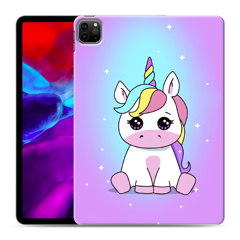 Силиконовый чехол на Ipad Pro 11 (2020) с принтом Единорог Силиконовый чехол на Ipad Pro 11 (2020) с принтом Единорог