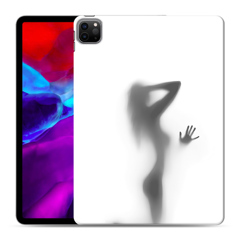 Силиконовый противоударный чехол на Ipad Pro 11 (2020) с принтом Силуэт Силиконовый противоударный чехол на Ipad Pro 11 (2020) с принтом Силуэт