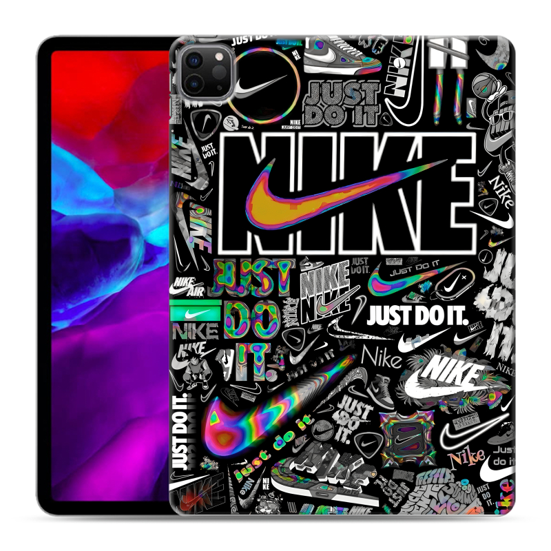 Силиконовый чехол на планшета Ipad Pro 11 (2020) с принтом Найк Силиконовый чехол на планшета Ipad Pro 11 (2020) с принтом Найк