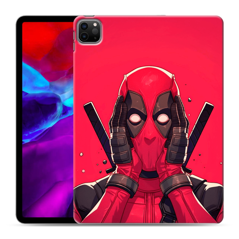 Силиконовый чехол на Ipad Pro 11 (2020) с принтом Дедпул Deadpool Силиконовый чехол на Ipad Pro 11 (2020) с принтом Дедпул Deadpool