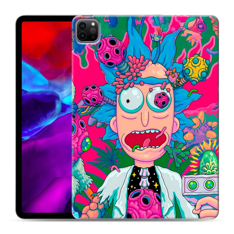 Силиконовый чехол на планшета Ipad Pro 11 (2020) с принтом Рик и Морти Rick Morty Силиконовый чехол на планшета Ipad Pro 11 (2020) с принтом Рик и Морти Rick Morty