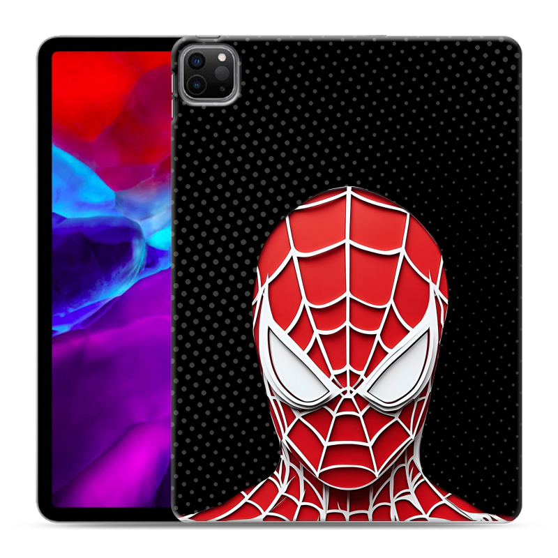 Силиконовый чехол на Ipad Pro 11 (2020) с принтом человек паук spiderman Силиконовый чехол на Ipad Pro 11 (2020) с принтом человек паук spiderman