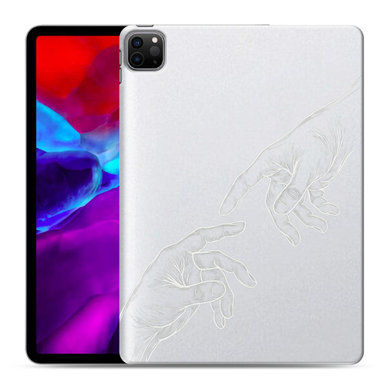 Силиконовый противоударный чехол на Ipad Pro 11 (2020) с принтом Сотворение мира Силиконовый противоударный чехол на Ipad Pro 11 (2020) с принтом Сотворение мира