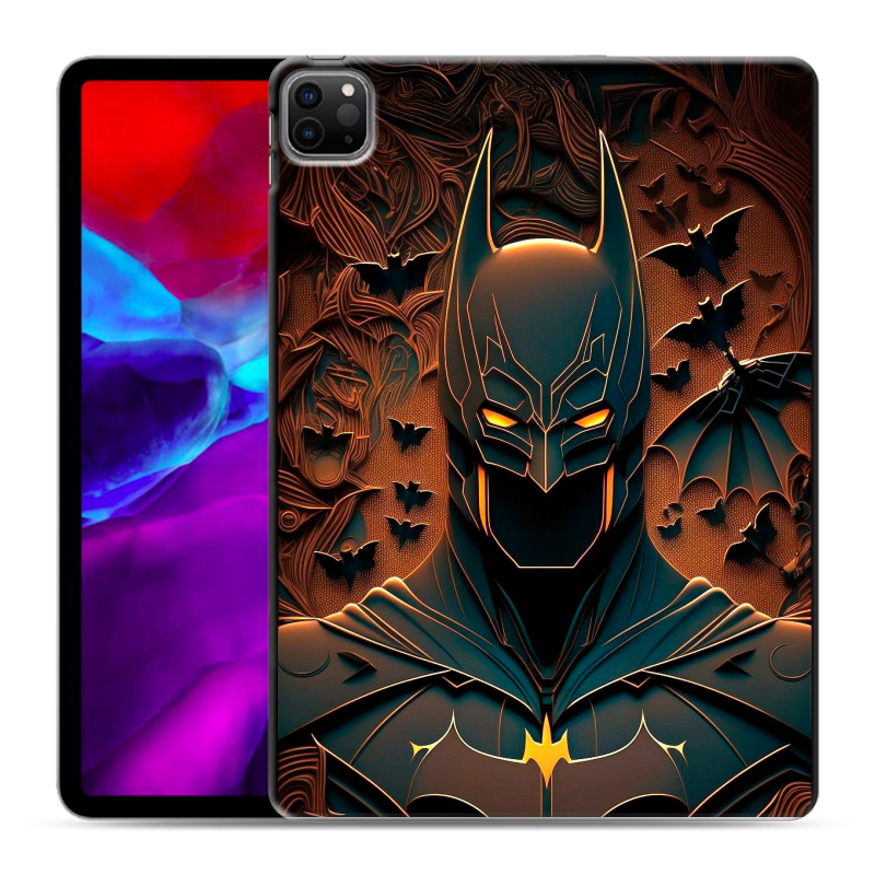 Силиконовый чехол на планшета Ipad Pro 11 (2020) с принтом Batman Бэтмен Силиконовый чехол на планшета Ipad Pro 11 (2020) с принтом Batman Бэтмен
