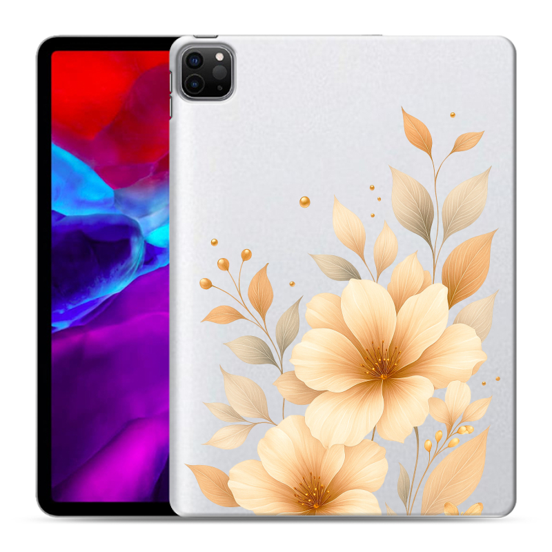 Силиконовый противоударный чехол на Ipad Pro 11 (2020) с принтом для девушки Силиконовый противоударный чехол на Ipad Pro 11 (2020) с принтом для девушки