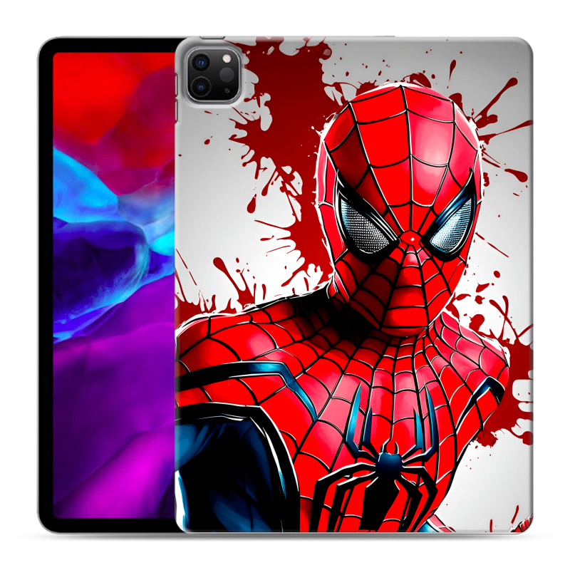 Силиконовый чехол на Ipad Pro 11 (2020) с принтом Spiderman Человек паук Силиконовый чехол на Ipad Pro 11 (2020) с принтом Spiderman Человек паук
