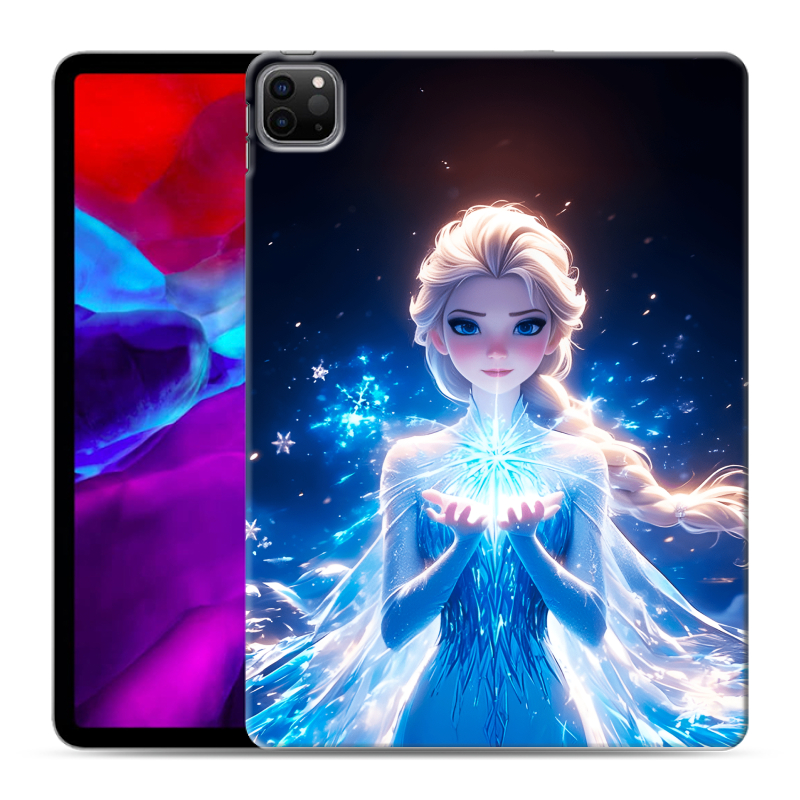 Силиконовый противоударный чехол на Ipad Pro 11 (2020) с принтом Холодное сердце Frozen Силиконовый противоударный чехол на Ipad Pro 11 (2020) с принтом Холодное сердце Frozen