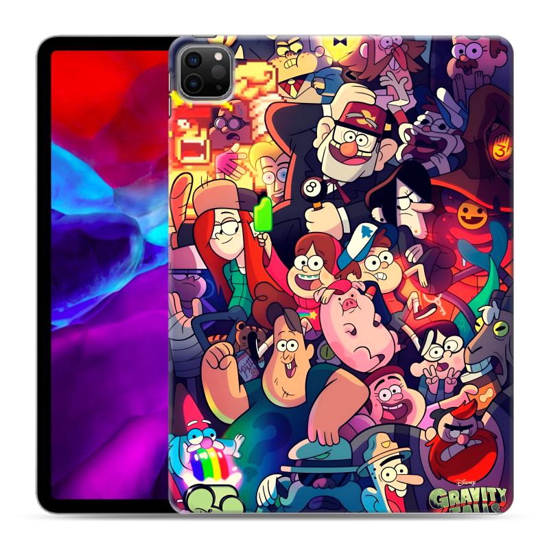 Силиконовый чехол на Ipad Pro 11 (2020) с принтом Gravity Falls Гравити Фолз Силиконовый чехол на Ipad Pro 11 (2020) с принтом Gravity Falls Гравити Фолз