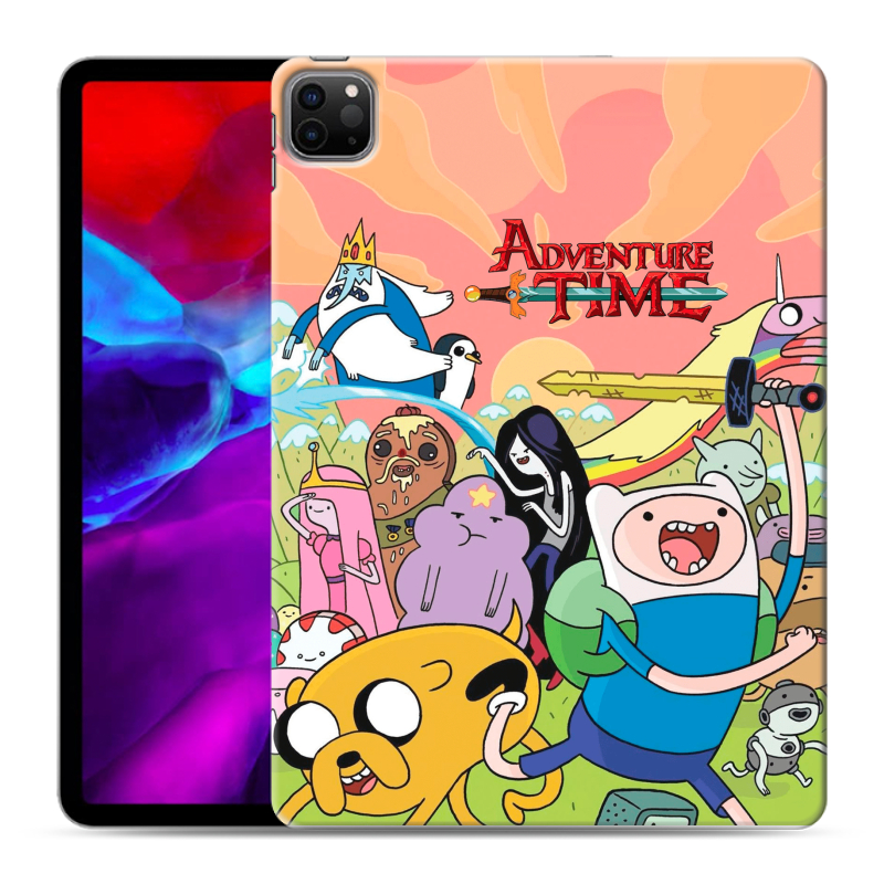 Силиконовый чехол на Ipad Pro 11 (2020) с принтом Adventure time Время приключений Силиконовый чехол на Ipad Pro 11 (2020) с принтом Adventure time Время приключений