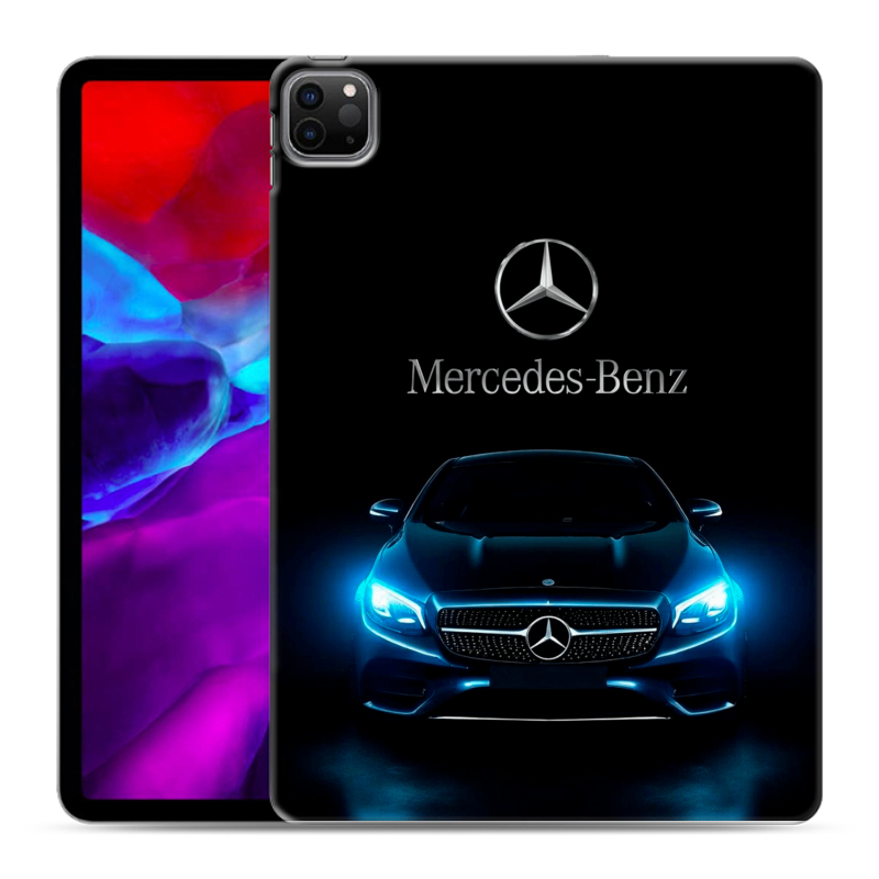 Силиконовый чехол на Ipad Pro 11 (2020) с принтом Mercedes Мерседес Силиконовый чехол на Ipad Pro 11 (2020) с принтом Mercedes Мерседес