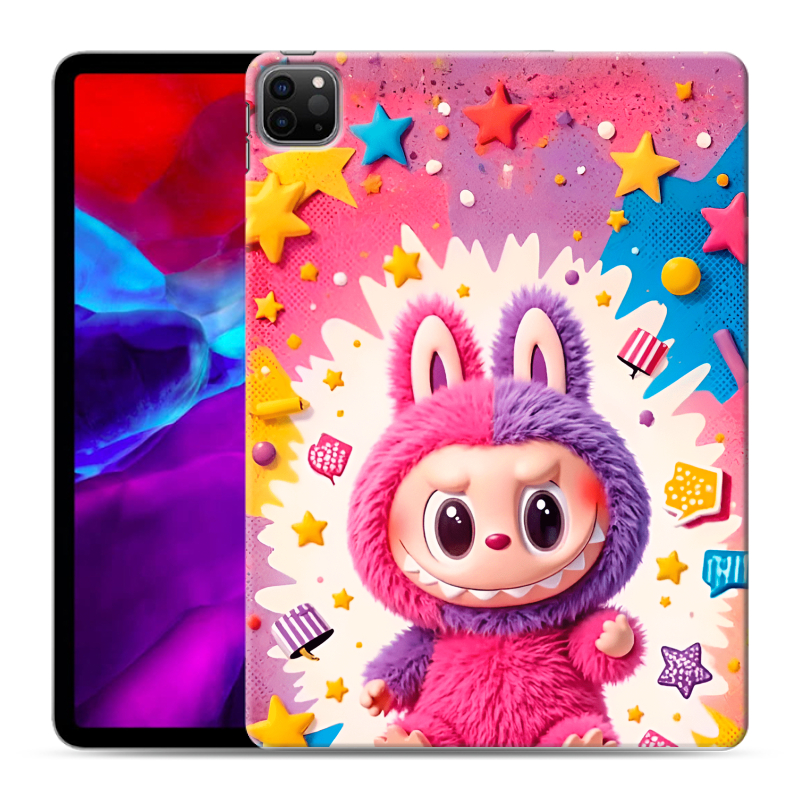 Силиконовый противоударный чехол на Ipad Pro 11 (2020) с принтом Labubu Лабубу Силиконовый противоударный чехол на Ipad Pro 11 (2020) с принтом Labubu Лабубу